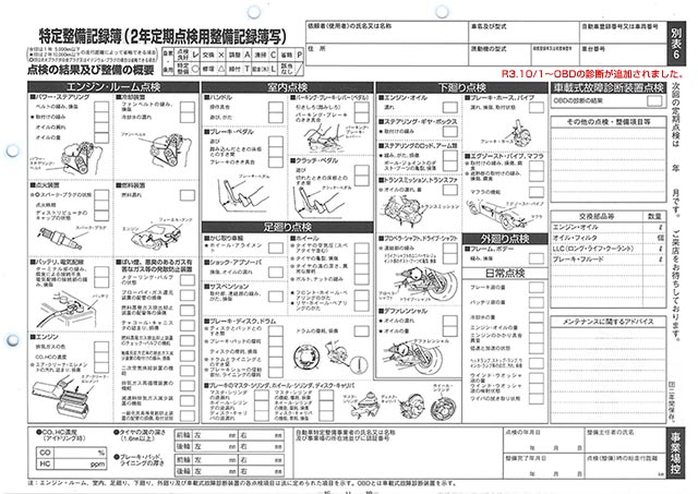 車検 24ヶ月点検 概要 ポルシェ修理 ポルシェ車検 専門整備工場 マーキーズ東京